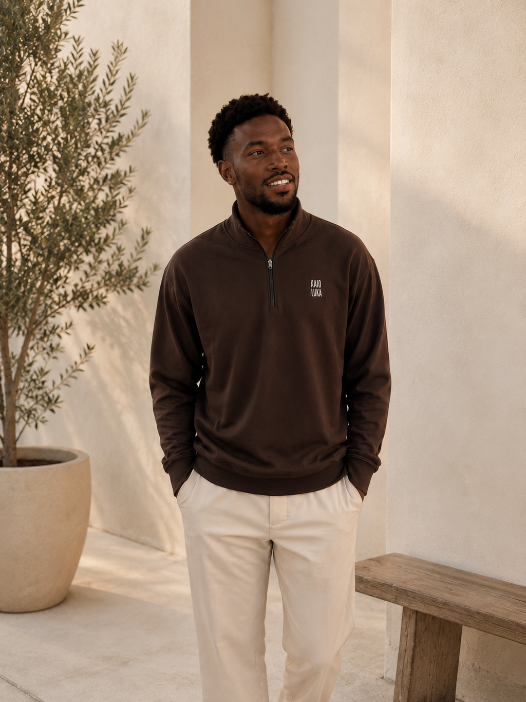 Half-Zip Sweatshirt