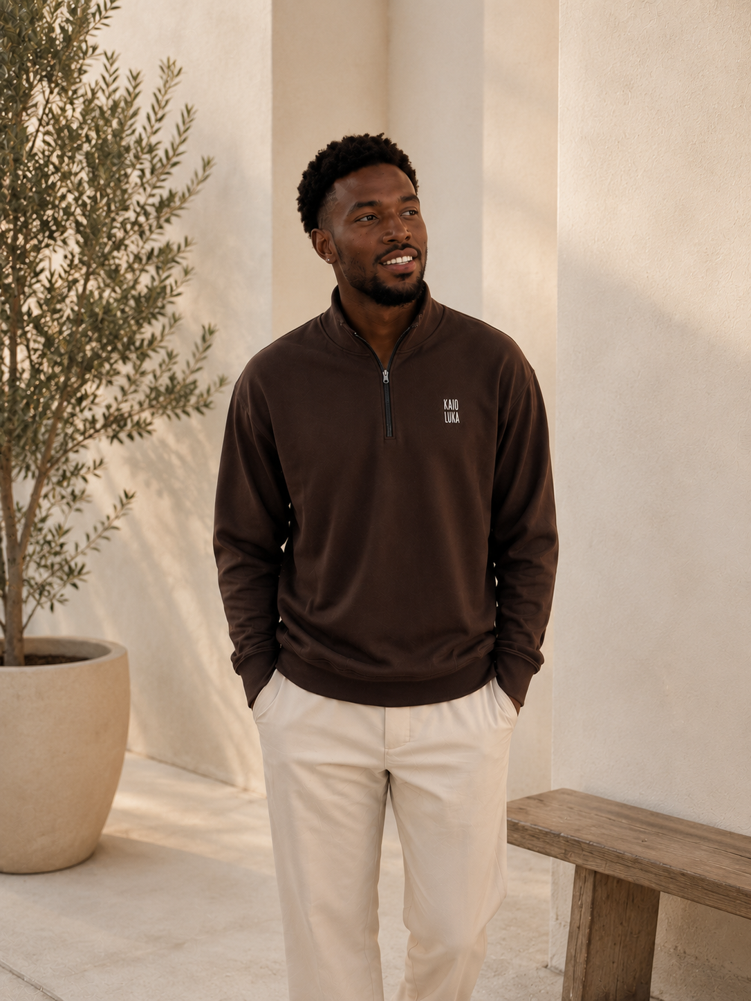 Half-Zip Sweatshirt