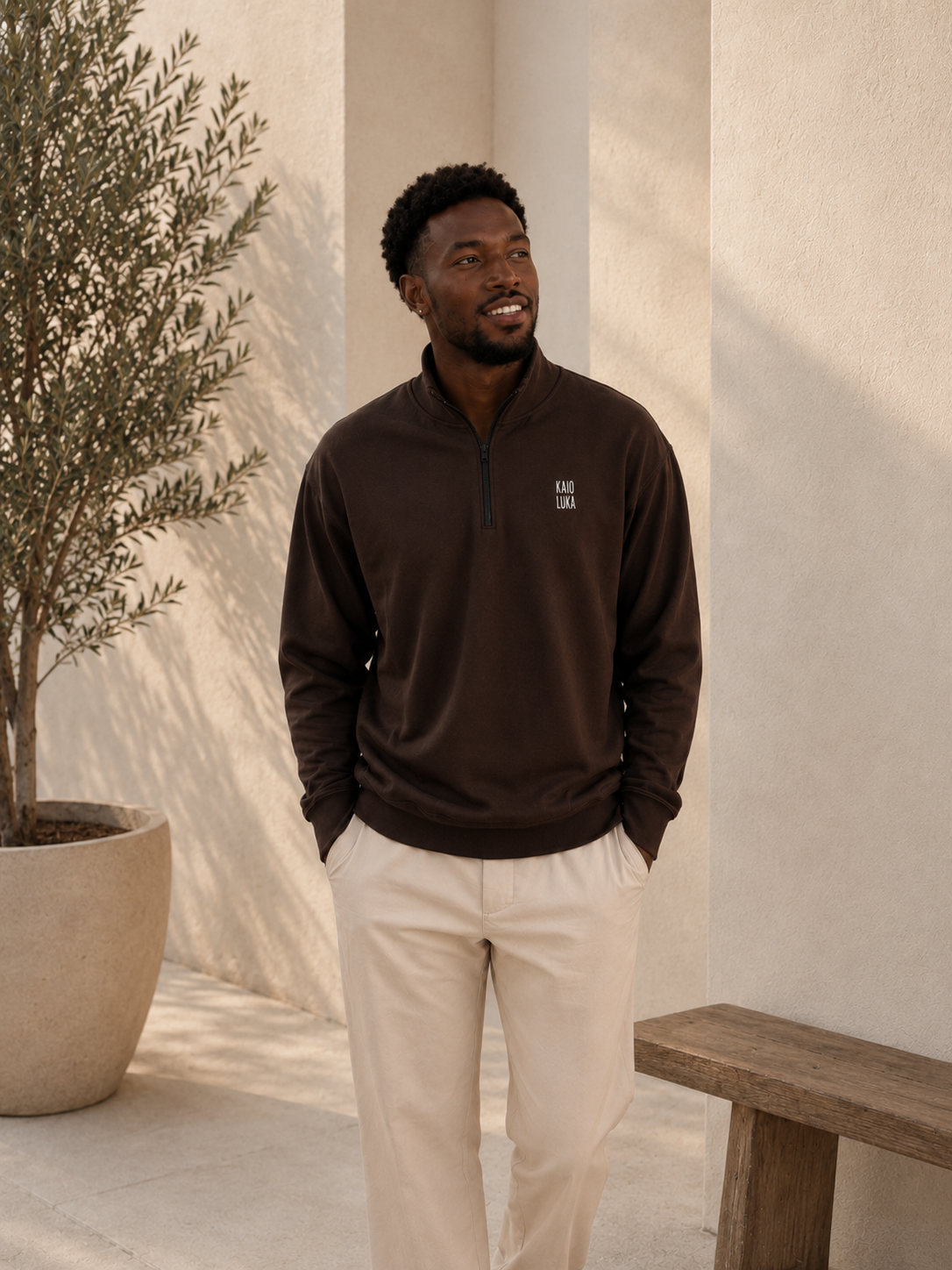 Half-Zip Sweatshirt