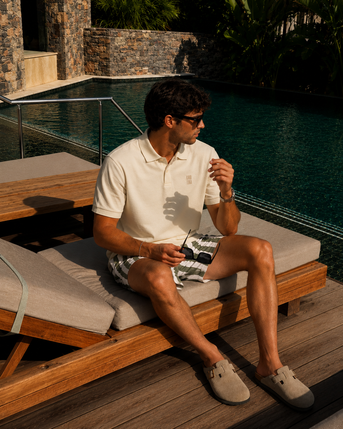 Creme Polo Shirt